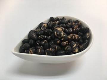 Sac noir salé rôti naturel sain d'oreiller de casse-croûte de soja avec de l'azote