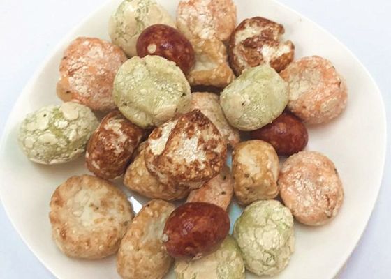 Le wasabi a salé le Roi rôti par biscuits enduit par BBQ Crackers d'arachides de préparation de casse-croûte d'arachide