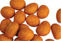 Ingrédient cru sûr sain de couleur de biscuits enduits épicés enduits jaunes d'arachides