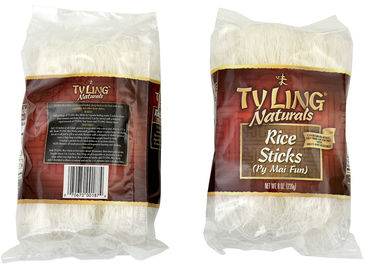 Les nourritures biologiques de nouilles de bâton de farine de produits naturels de Tyling font frire avec de la viande/légumes