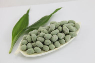 Santé ronde en poudre par wasabi thaïlandais Certifiacted de couleur verte d'arachides de sucre