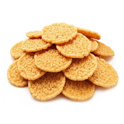 Des biscuits au riz sans OGM et à la forme d'un délice