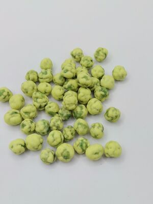Des collations à base de haricots verts Wasabi et de soja avec une longue durée de conservation, certifiées HACCP/BRC/KOSHER/HALAL et doucement cuites
