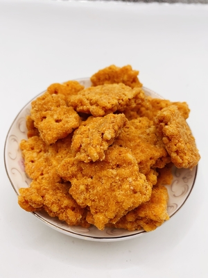 Jaune d'œuf salé Fleur de viande séchée Floss de riz gluant Cracker mélange riche et doux Arôme croustillant riz frit Croûte de riz Guoba