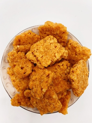 Jaune d'œuf salé Fleur de viande séchée Floss de riz gluant Cracker mélange riche et doux Arôme croustillant riz frit Croûte de riz Guoba