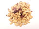 Casse-croûte de noyaux d'arachides de saveur de piments avec des certificats sanitaires cachers dans des sacs de détaillant