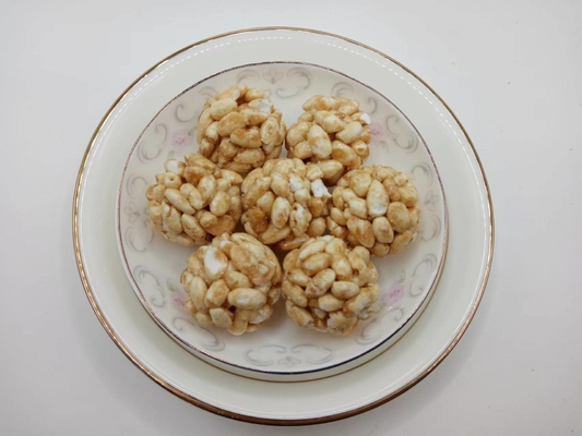 Boule de riz au caramel
