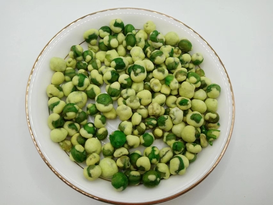 Pois verts rôtis au wasabi