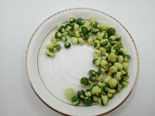 Pois verts rôtis au wasabi