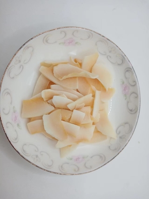 Des flocons de noix de coco