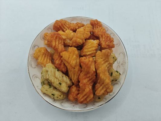 Craquelins de riz mélangés à la fusion de saveurs d'algues et de sauce soja