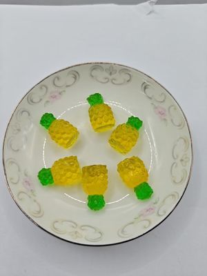 Gommes 3D remplies de probiotiques (saveur ananas)