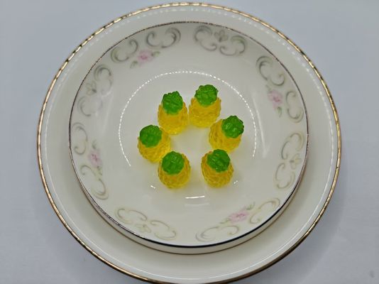 Gommes 3D remplies de probiotiques (saveur ananas)