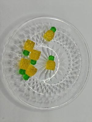 Gommes 3D remplies de probiotiques (saveur ananas)