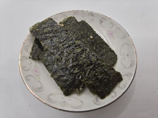 Des collations d'algues croquantes