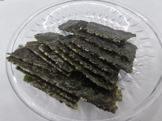 Des collations d'algues croquantes