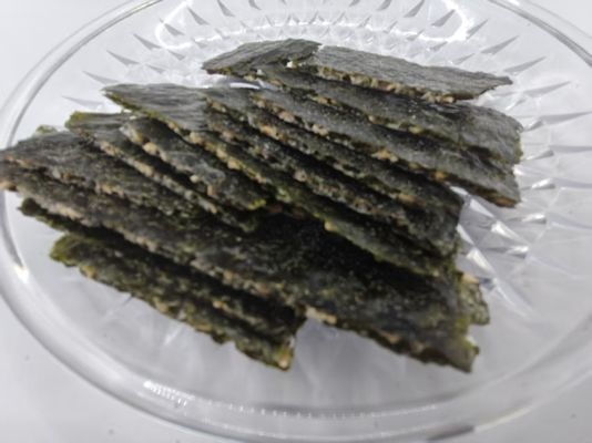 Des collations d'algues croquantes