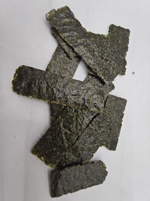 Des collations d'algues croquantes