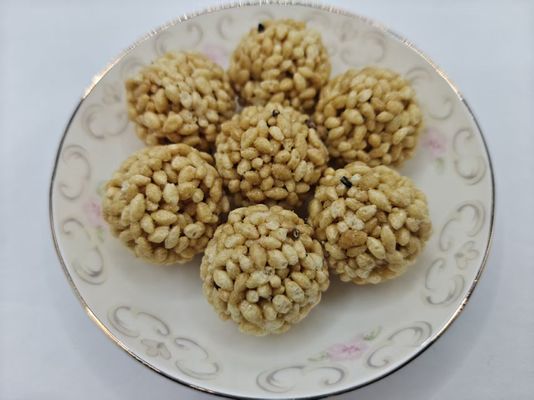 Boules de riz protéinées et aux noix, emballage en vrac