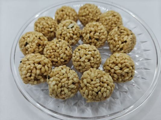 Boules de riz protéinées et aux noix, emballage en vrac
