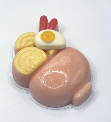 RAMUNCHI GOO-LUCK GLOW: Mega Mochi Mellow Slab - Boulet Broth japonais Bloque de bonbons Chewy