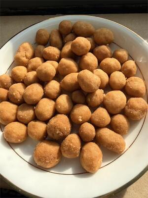 Cacahuètes grillées et salées enrobées, en gros, emballage en vrac, snacks, cacahuètes de soja, crackers