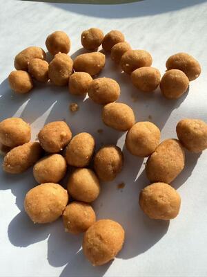 Cacahuètes grillées et salées enrobées, en gros, emballage en vrac, snacks, cacahuètes de soja, crackers