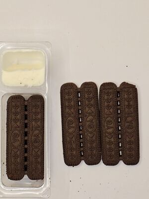 Chips à trempette à la crème de lait avec 35 % de matières solides du lait et emballage compartimenté - Mélange de collations saines à teneur réduite en lactose