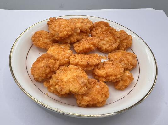Mélange de crackers de riz ronds saveur piment/barbecue OEM - Snacks croustillants avec une durée de conservation de 12 mois