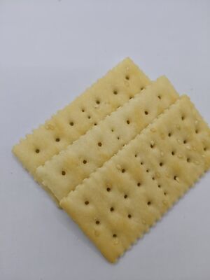 Crackers Soda au sésame sans sucre ajouté - Biscuit fermenté Clean Label à la farine de blé complet