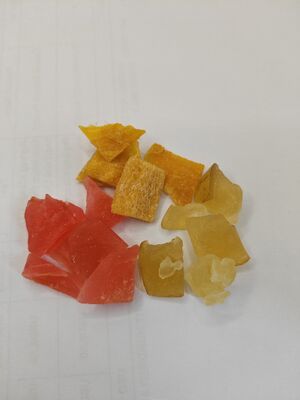 Dried Strawberry Mango Honey Pomelo Trio Mix Sweet Chewy Preserved Fruit Snack