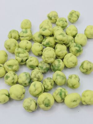 Des collations à base de haricots verts Wasabi et de soja avec une longue durée de conservation, certifiées HACCP/BRC/KOSHER/HALAL et doucement cuites