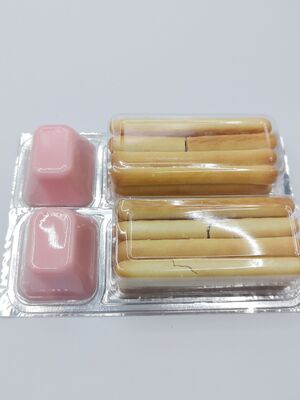 Des biscuits à la fraise avec une texture croustillante et un goût sucré classique