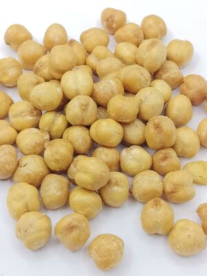 Pois chiches salés rôtis lentement de qualité supérieure - Snacks aux pois chiches riches en protéines