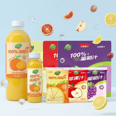 100% de jus de mandarin Wogan avec un arôme d'agrumes vif, une acidité douce équilibrée et riche en vitamine C