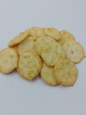 Craquelins de riz haut de gamme avec une texture légère et croustillante emballés individuellement pour la fraîcheur