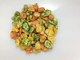 Coloré croustillant mélangé de saveur de cari et d'algue de Fava Broad Bean Chips Spicy