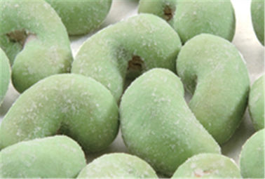 Les casse-croûte de noix de cajou de wasabi, OEM ont rôti des noix de cajou avec le certificat sanitaire