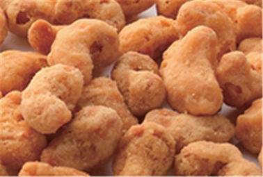 Texture dure de diverses vitamines de casse-croûte de noix de cajou rôtie par BBQ bonne pour la vue