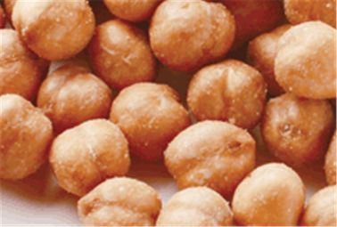 Casse-croûte sain rôti de pois chiches enduit par lard aucune production élevée Capcity de colorant