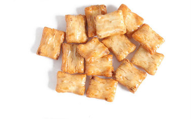 Casse-croûte faibles en calories de nourriture biologique de préparation de biscuit de riz de soufflage avec des certificats sanitaires