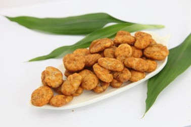 Fèves épicées casse-croûte, COA rôti d'ail de nutrition de fèves disponible