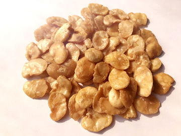 Certificat dur blanchi frit de COA de texture de nourriture biologique salé par casse-croûte de fève