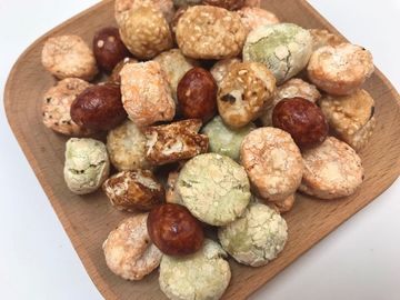 Matière première cueillie à la main par saveur du Roi Cracker Coated Peanuts Coconut aucun colorant