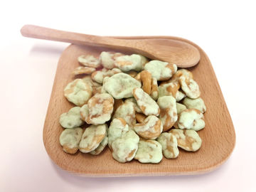 Casse-croûte frit par Cooated de fèves de saveur de wasabi avec le certificat cacher