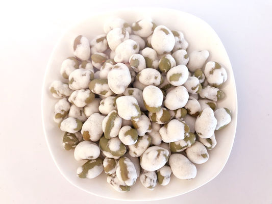 Durée de conservation à faible teneur en matière grasse enduite d'an de casse-croûte d'Edamame de haricots verts de saveur différente une