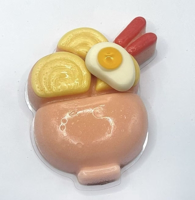 RAMUNCHI GOO-LUCK GLOW: Mega Mochi Mellow Slab - Boulet Broth japonais Bloque de bonbons Chewy
