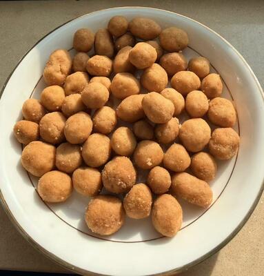 Cacahuètes grillées et salées enrobées, en gros, emballage en vrac, snacks, cacahuètes de soja, crackers