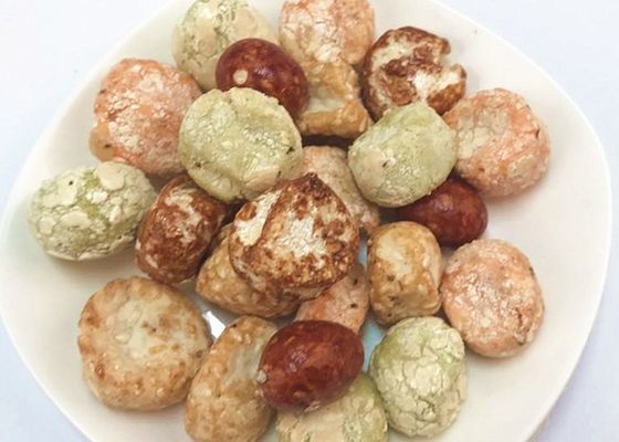 Le wasabi a salé le Roi rôti par biscuits enduit par BBQ Crackers d'arachides de préparation de casse-croûte d'arachide