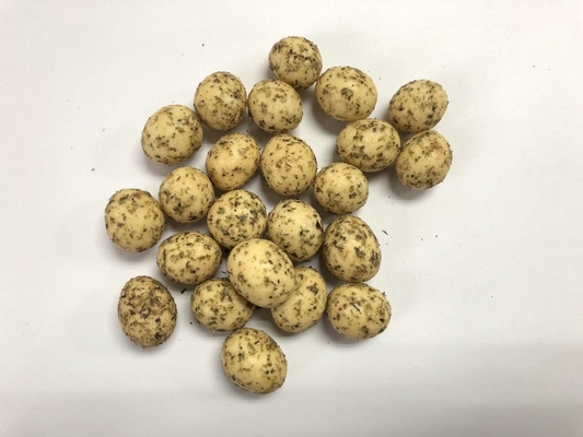 Saveur croustillante d'algue d'arachide de farine de biscuits Vegan naturel enduit de casse-croûte de plein